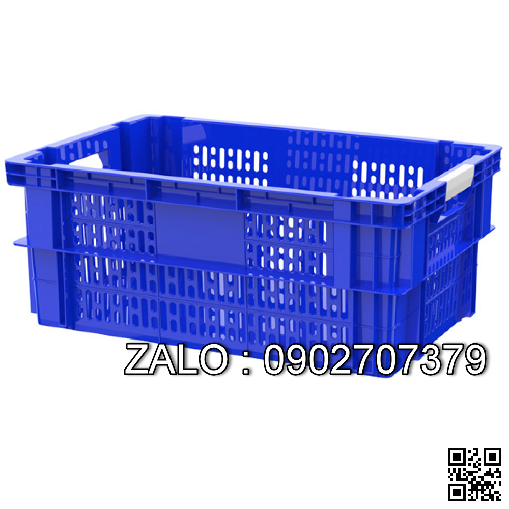 Sóng nhựa hở 610 x 420 x 390mm (Nhựa tốt)