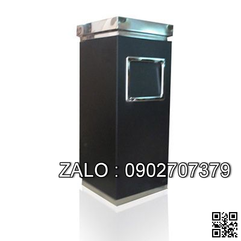 Thùng rác kim loại có gạt tàn HTPVH02