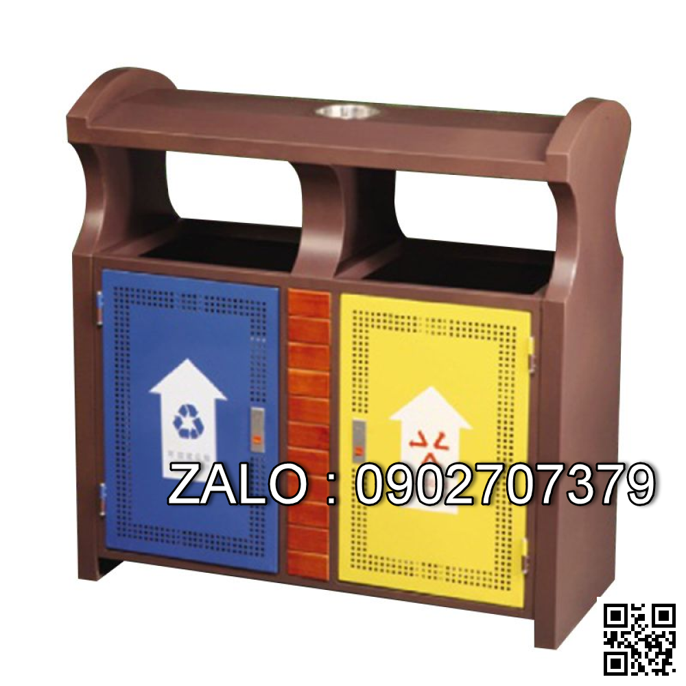 Thùng rác ngoài trời A37-R