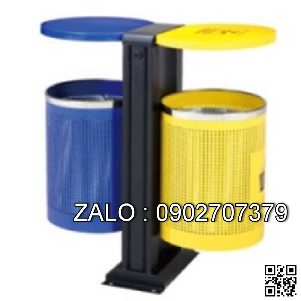 THÙNG RÁC TREO ĐÔI NGOÀI TRỜI A37-M