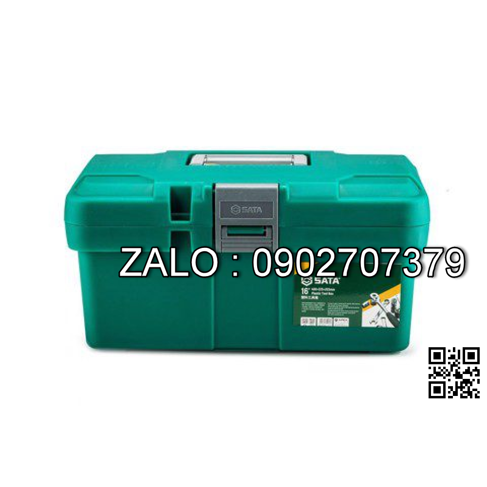 Thùng đồ nghề bằng nhựa Sata
385x202x140mm 95161