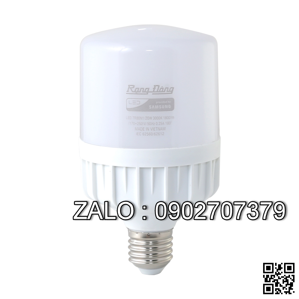 Đèn led bulb 30W Rạng ĐôngTR100N1/30W.H 