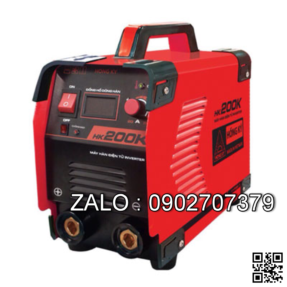 Máy hàn que Inverter 200 Ampe 220V - HK200K