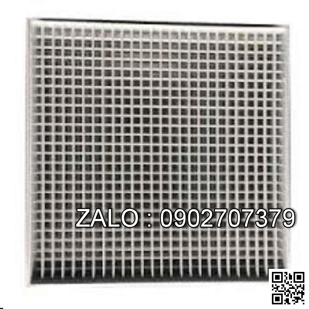 Cửa gió 2 lớp nan thẳng 450x450mm