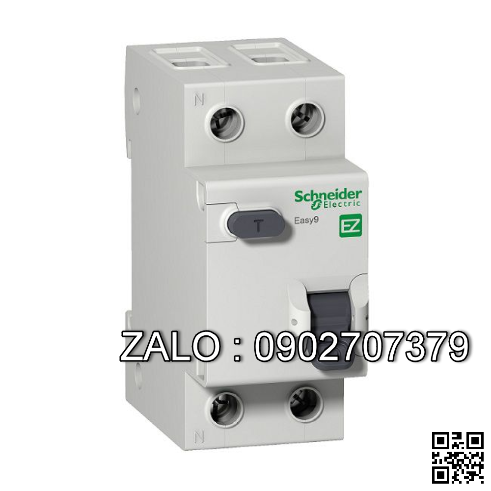 CB chống giật Schneider EZ9D34610 10A 30mA 4.5kA 1P+N