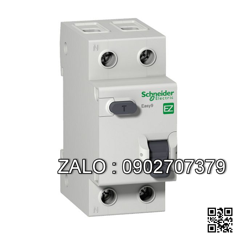 CB chống giật Schneider EZ9D34620 20A 30mA 4.5kA 1P+N