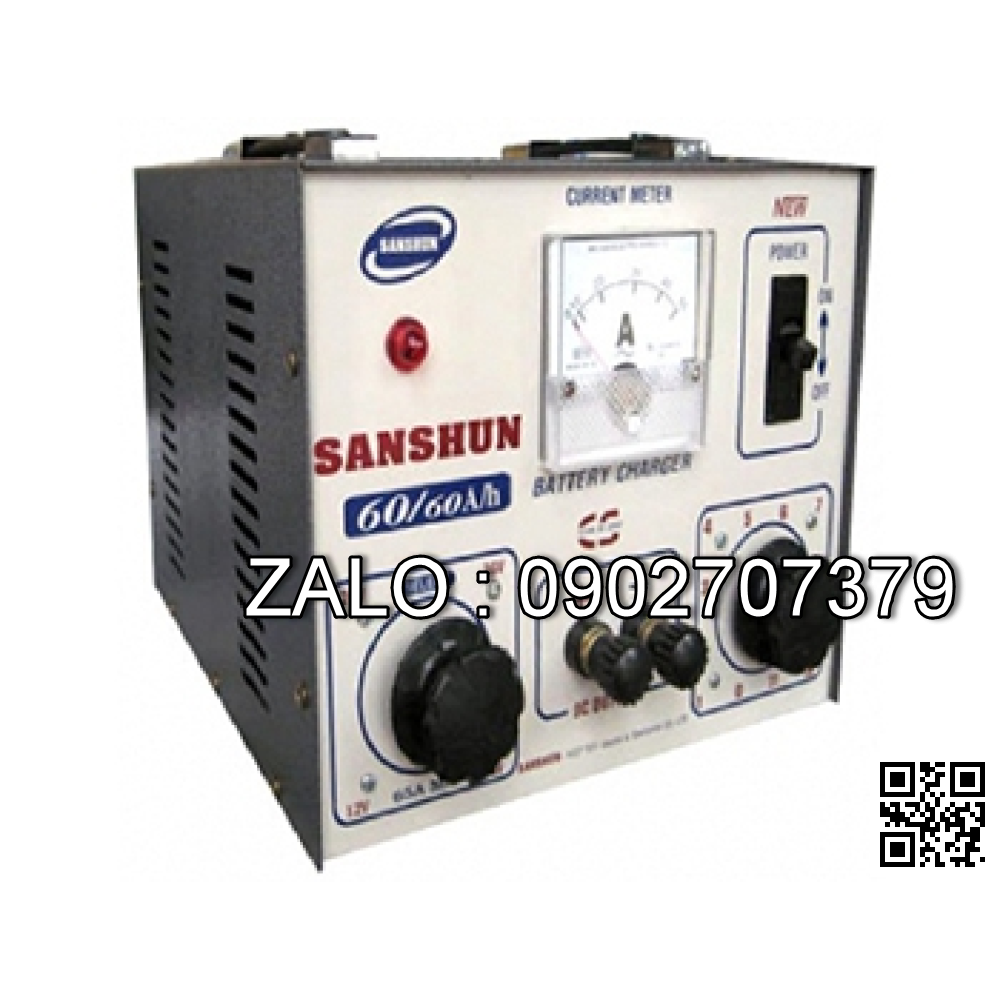 Máy sạc ắc quy 12V/24V/36v/48 60A Sanshun