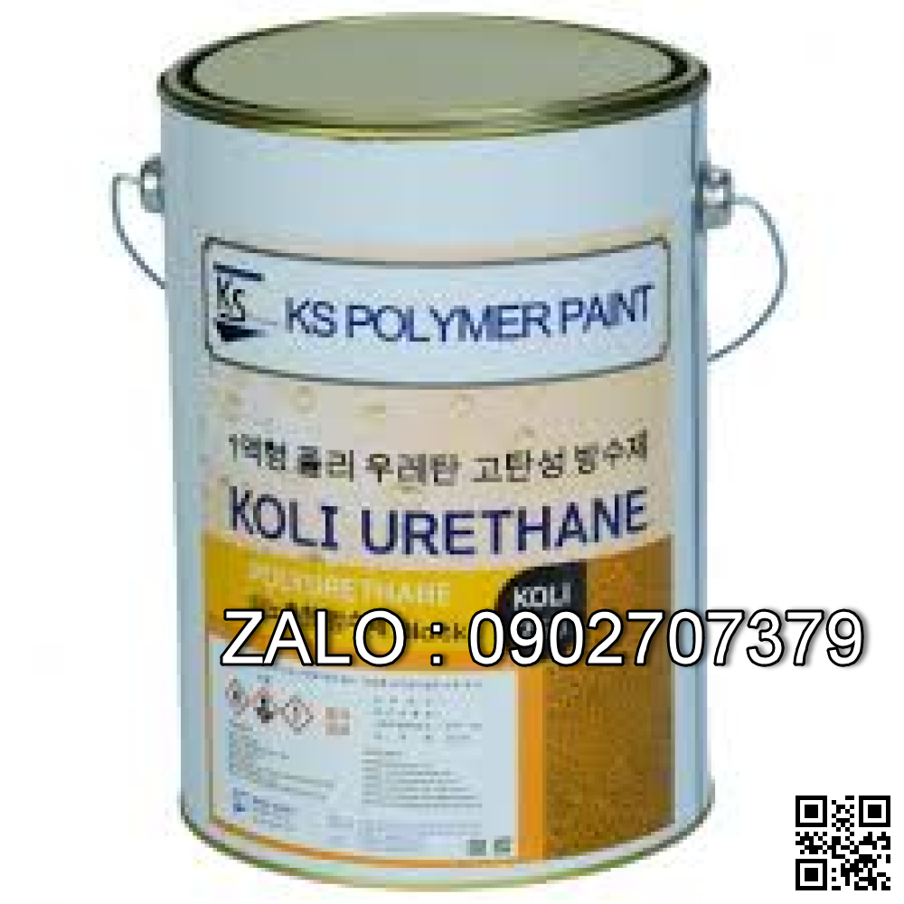 Koli 250 Chống thấm polyurethane đàn hồi cao KS POLYMER PAINT Hàn Quốc