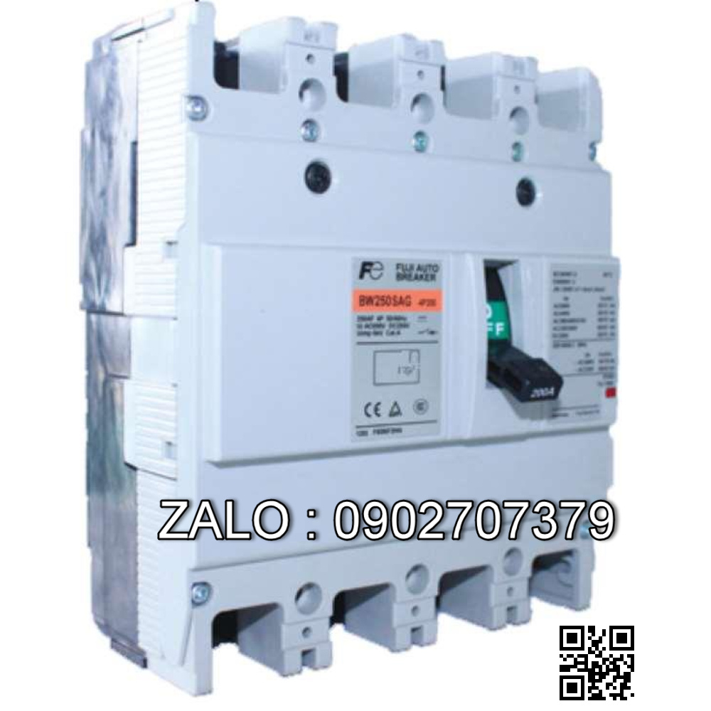 MCCB Fuji BX1600HAE-4P 1600A 70kA