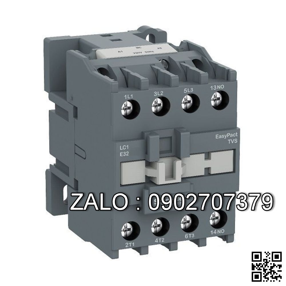 Contactor Schneider LC1E2501Q6 25A 1NC 380V