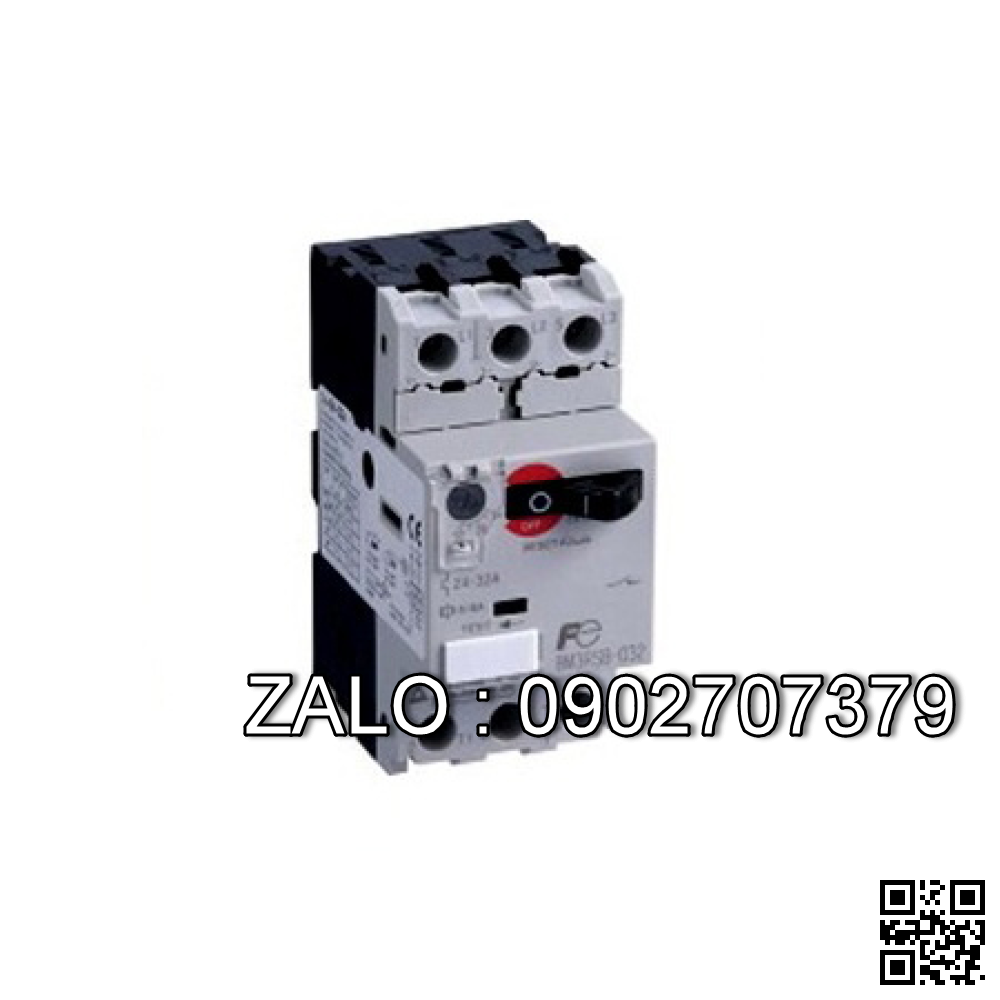 CB bảo vệ động cơ Fuji BM3RSB-P63 (0.40-0.63A) 0.18kW