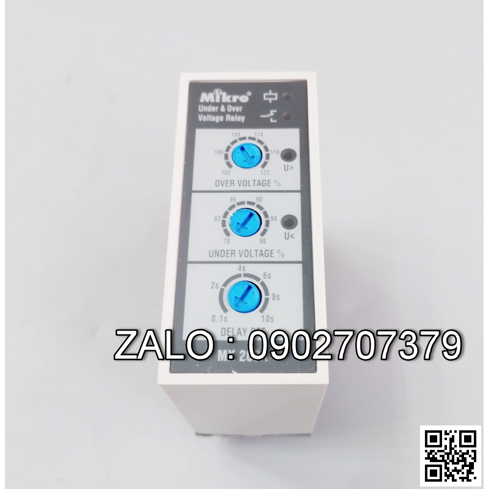 Rơ le bảo vệ pha và điện áp Mikro MX200A-380V