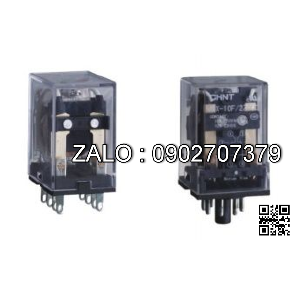 Relay trung gian 8 chân tròn Chint JQX-10F/2Z-380VAC