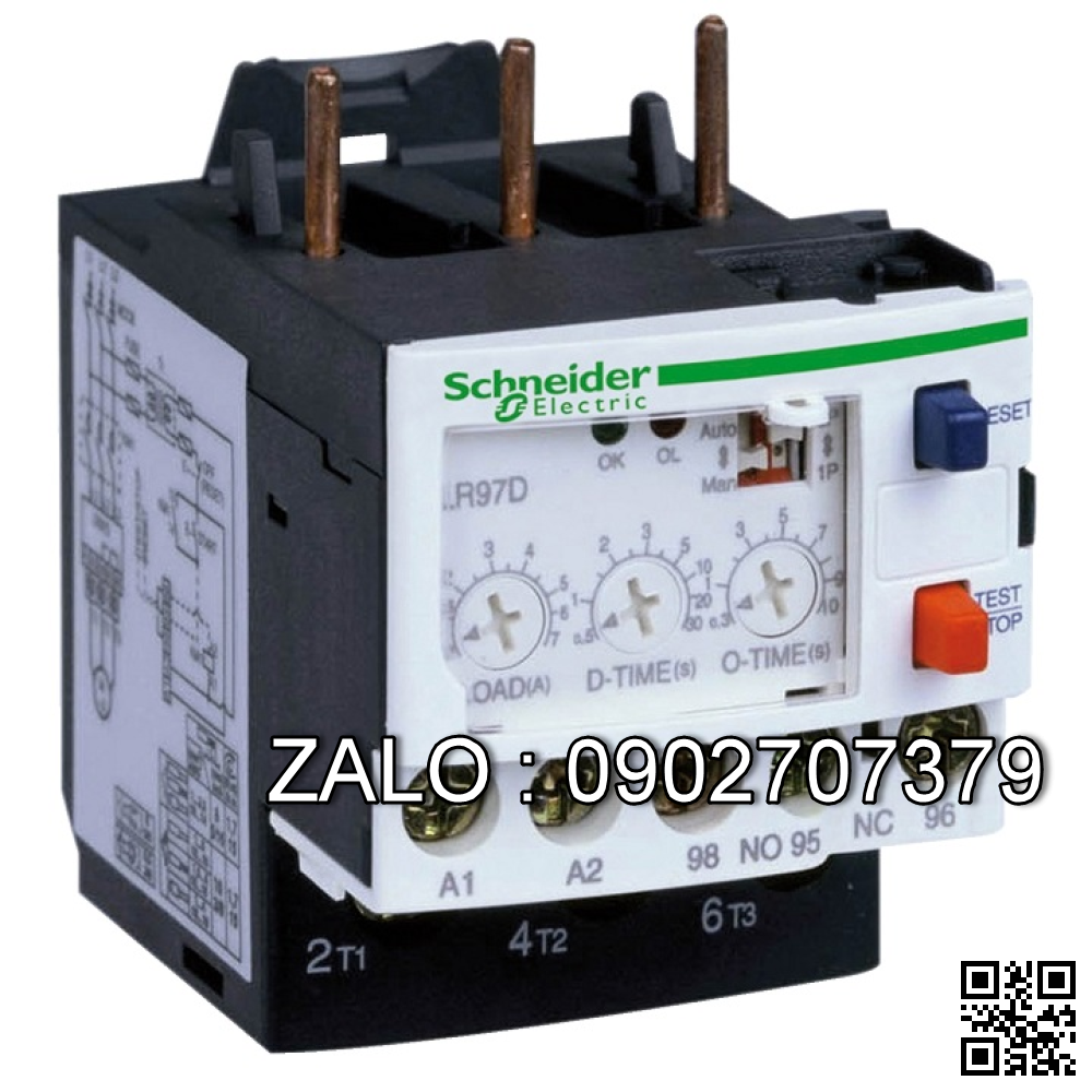 Rơ le điện tử Schneider LR97D38F7 20-38A 110V