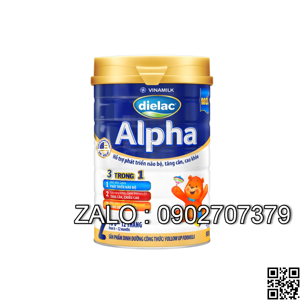 Vinamilk Sửa bột Dielac Alpha 2 400g