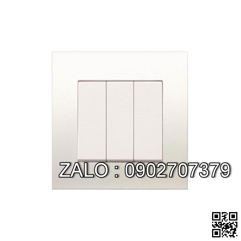 Bộ 3 công tắc 1 chiều Clipsal / Schneider KB33_1_WE