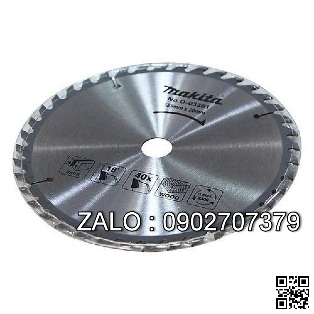 Bộ lưỡi cắt gỗ 2 cái Makita D-20052
