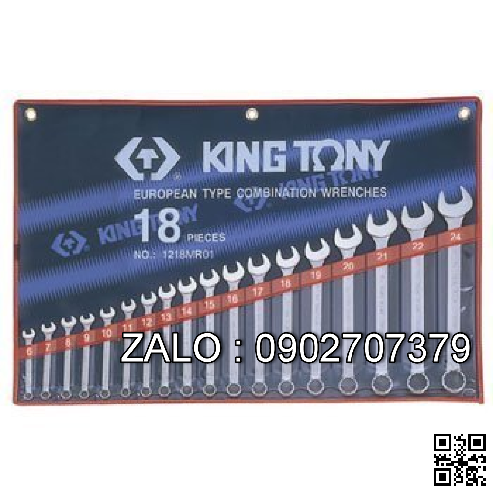 Bộ Vòng Miệng 18 chi tiết Kingtony 1218MR01