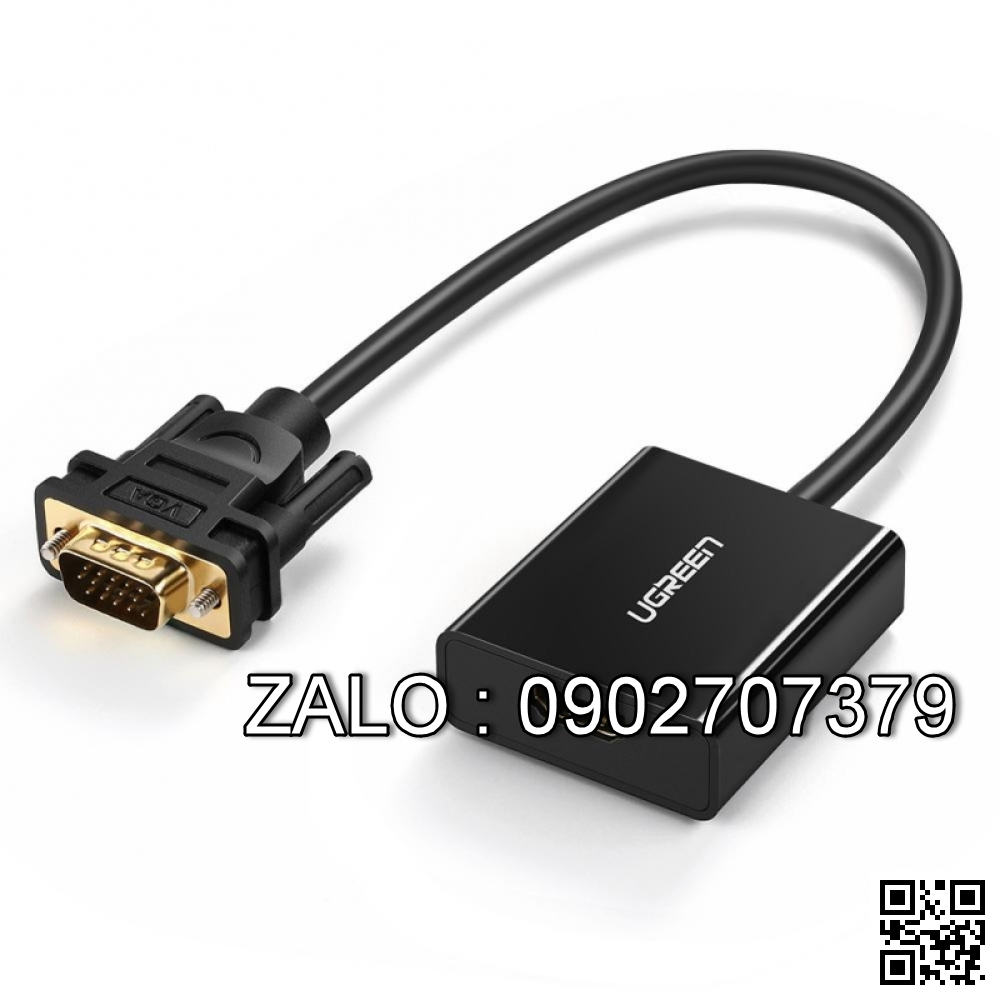 Bộ Cáp chuyển đổi tín hiệu từ VGA sang HDMI