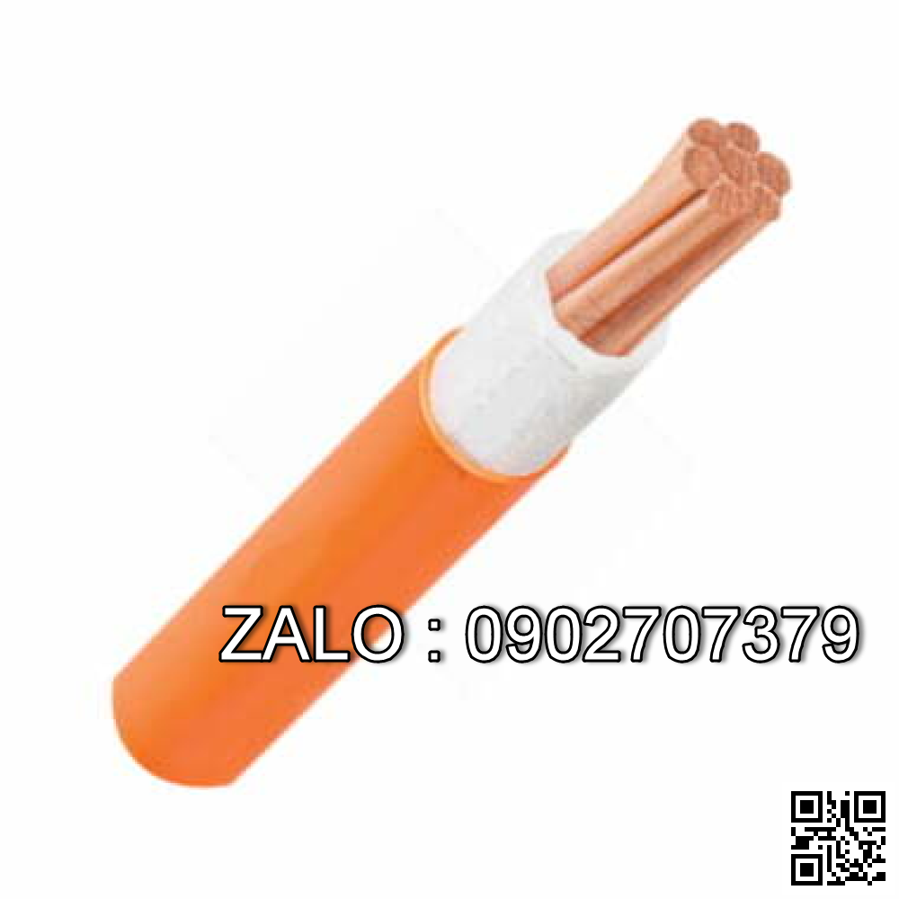 Cáp điện chậm cháy Cadivi CXV/FRT-1×1 (1×7/0.425) – 0.6/1kV