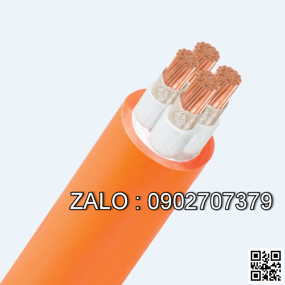 Cáp điện chống cháy Cadivi CXV/FR-4×6 (4×7/1.04) – 0.6/1kV