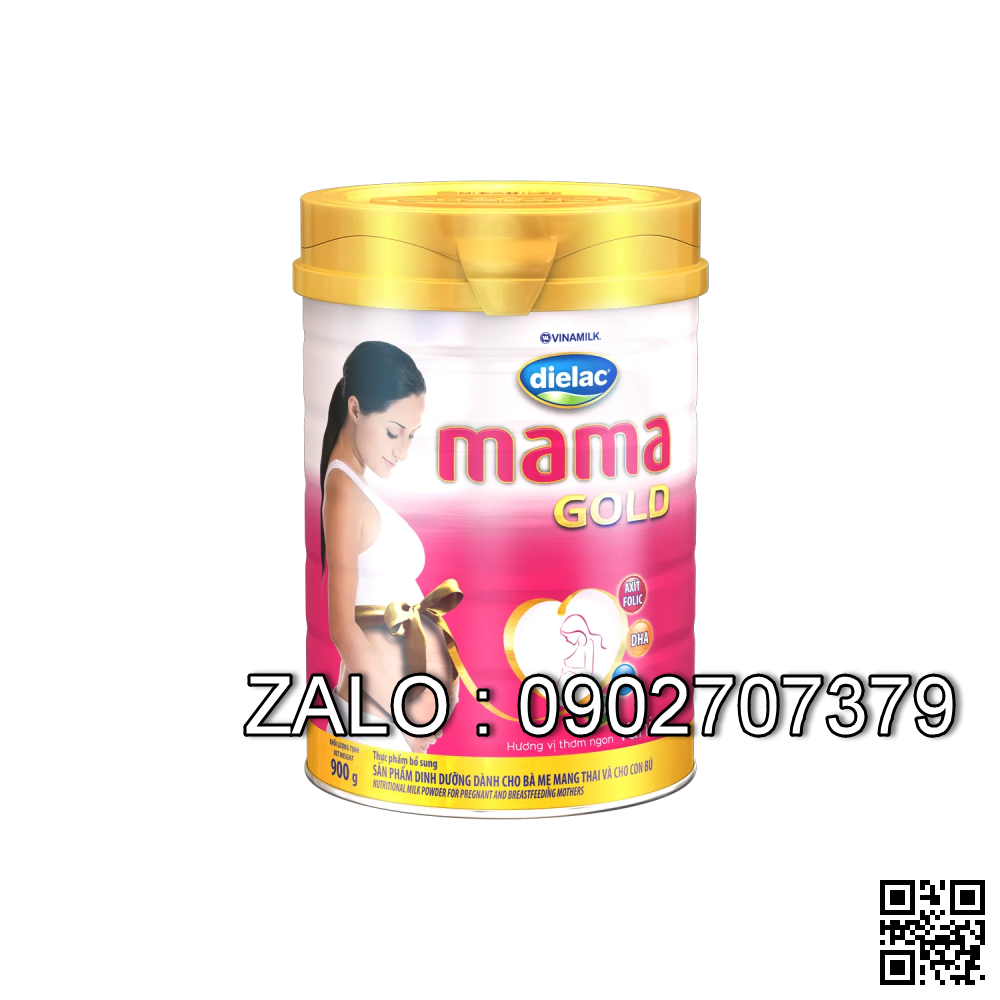Vinamilk Sửa bột Dielac Mama Gold 400g Cam