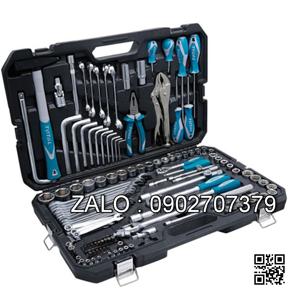 Bộ đồ nghề cầm tay Total THKTHP21426 142 chi tiết