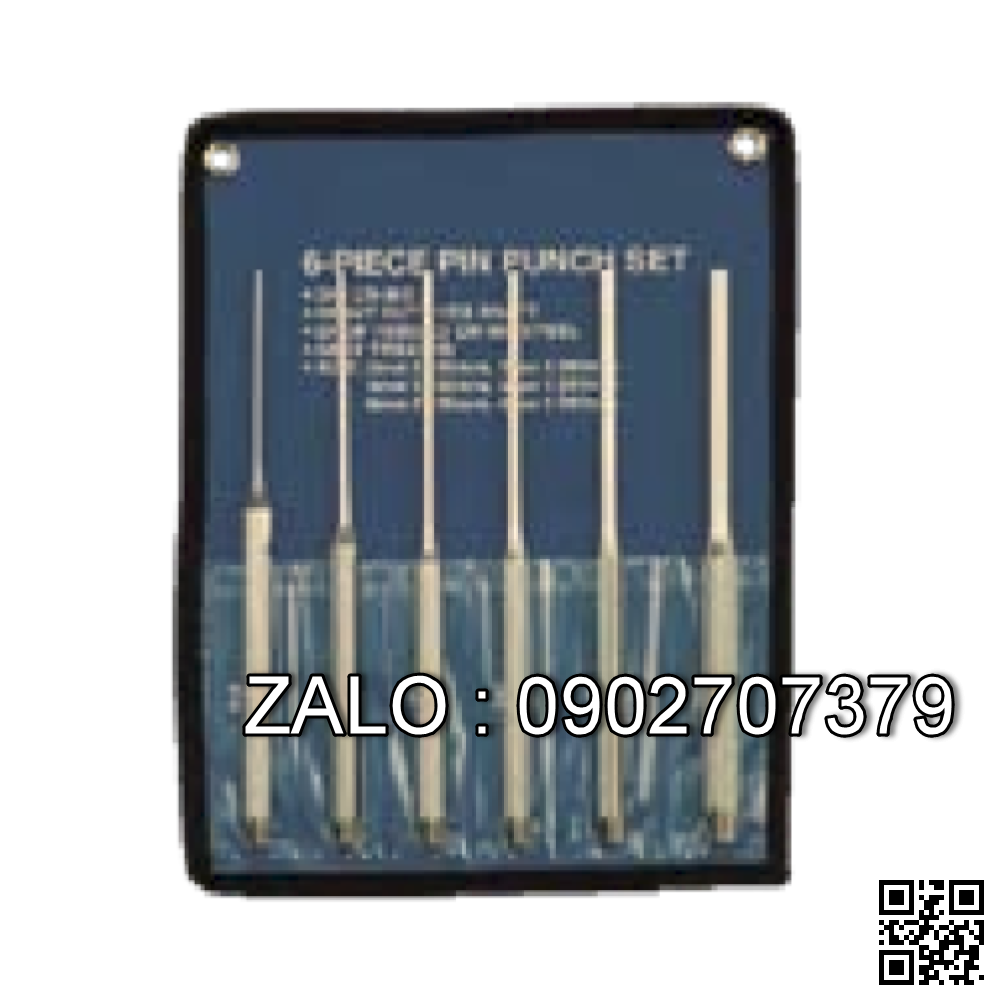 Bộ đột hỗn hợp 6 chiếc VATA
(2,3,4,5,6,8)x200mm 12-30B061