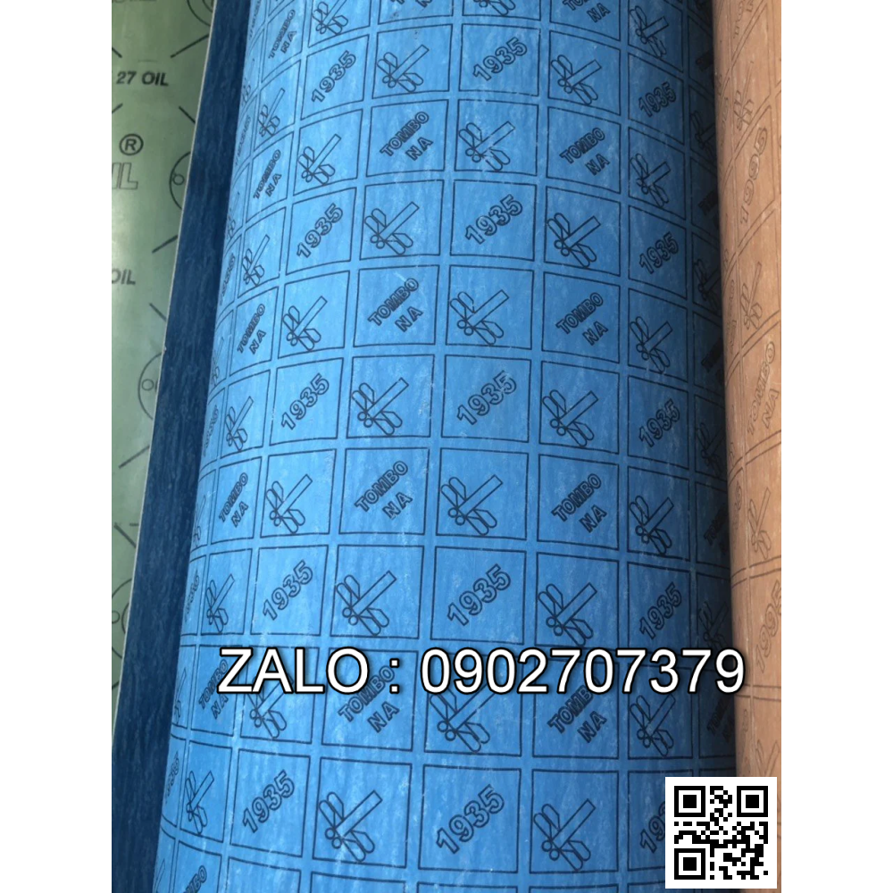 Ron không amiang Tombo 1935 (màu xanh) , dày 0.5mm x1270mmx2540mm