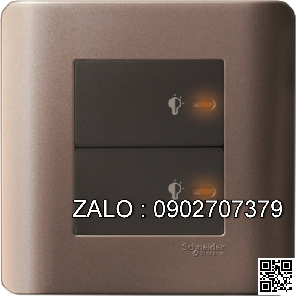 Bộ 2 dimmer điều chỉnh ánh sáng đèn Clipsal / Schneider E8432EPD3_SZ