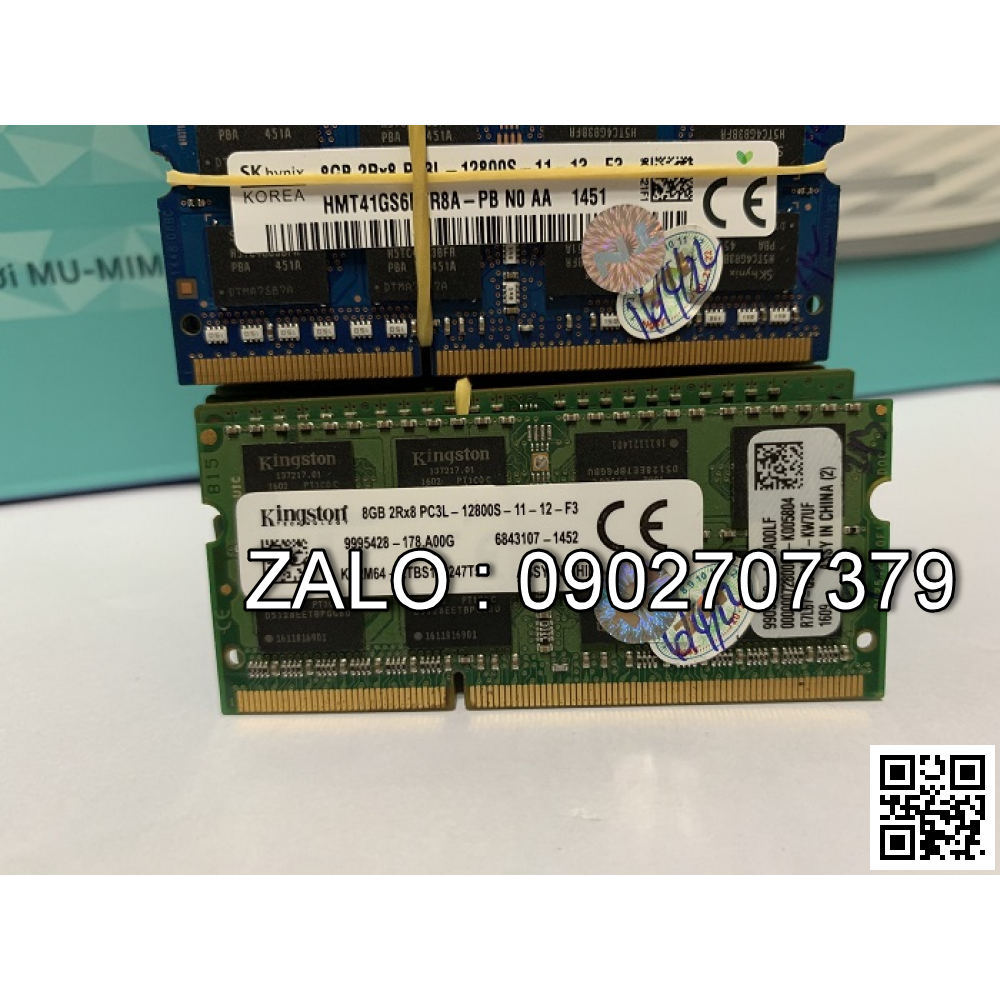 DDR3 8G/1600 PC3L Hynix/ Samsung (Hàng Máy Bộ)