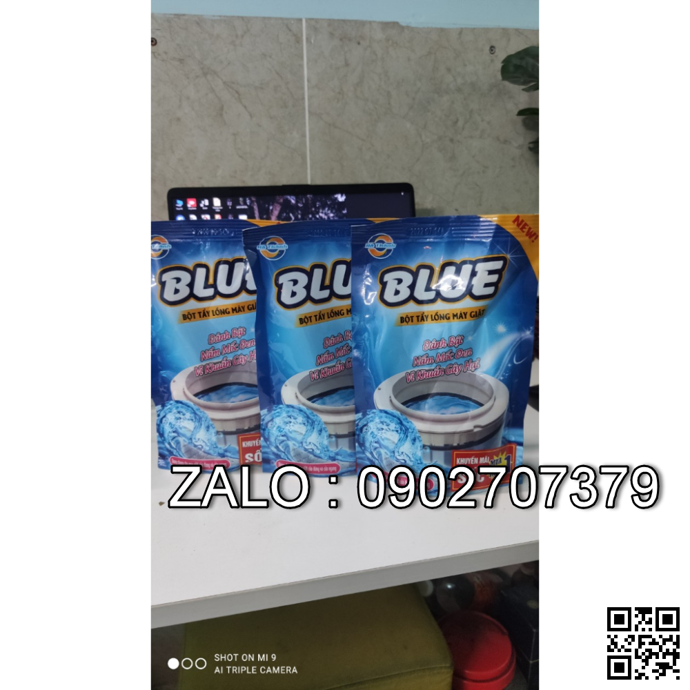 Bột Tẩy Vệ Sinh Lồng Máy Giặt Womu 450g