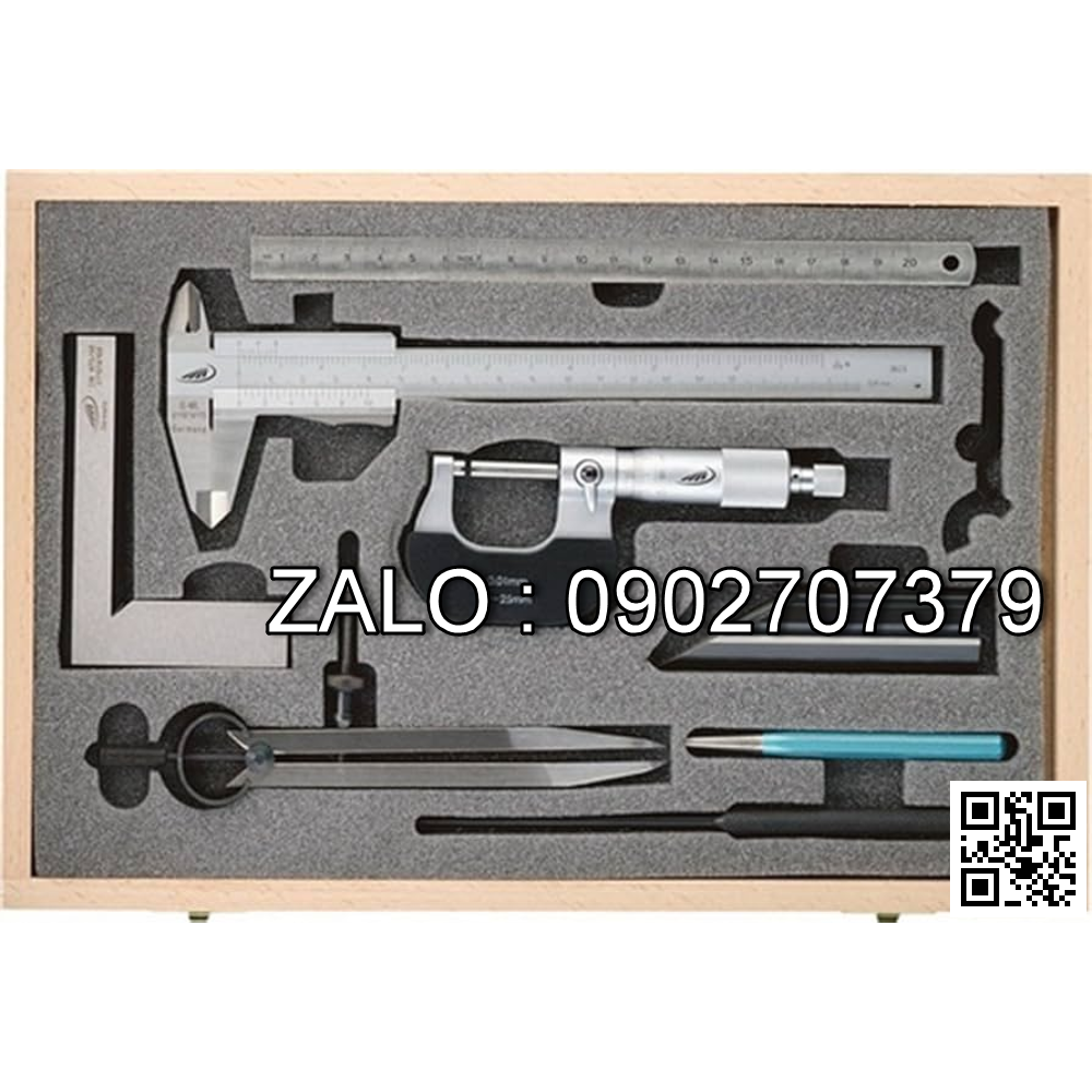 Bộ thước đo Helios Preisser 0212501