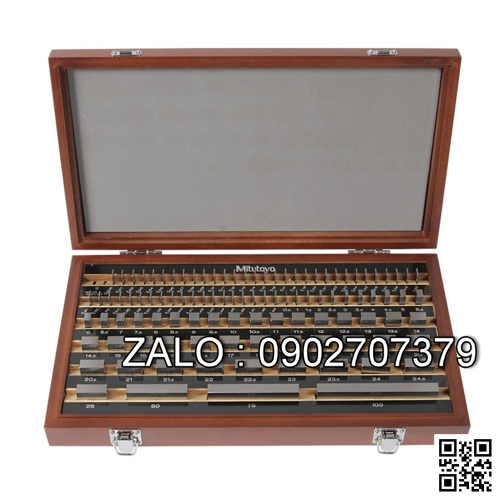 Bộ căn mẫu 46 chi tiết Insize 4100-46 (1.001~100mm, grade 0)
