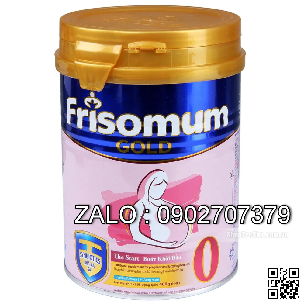Frisomum Sửa bột Gold 400g Vani