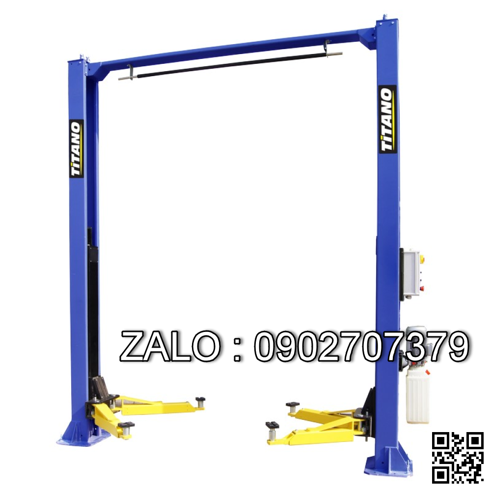 Cầu nâng ô tô 2 trụ giằng trên TC-4000E, 4 tấn