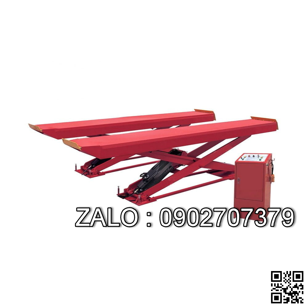 Cầu nâng ô tô kiểu xếp 4.5 tấn, bàn rộng, 2 tầng nâng 4.5MSI