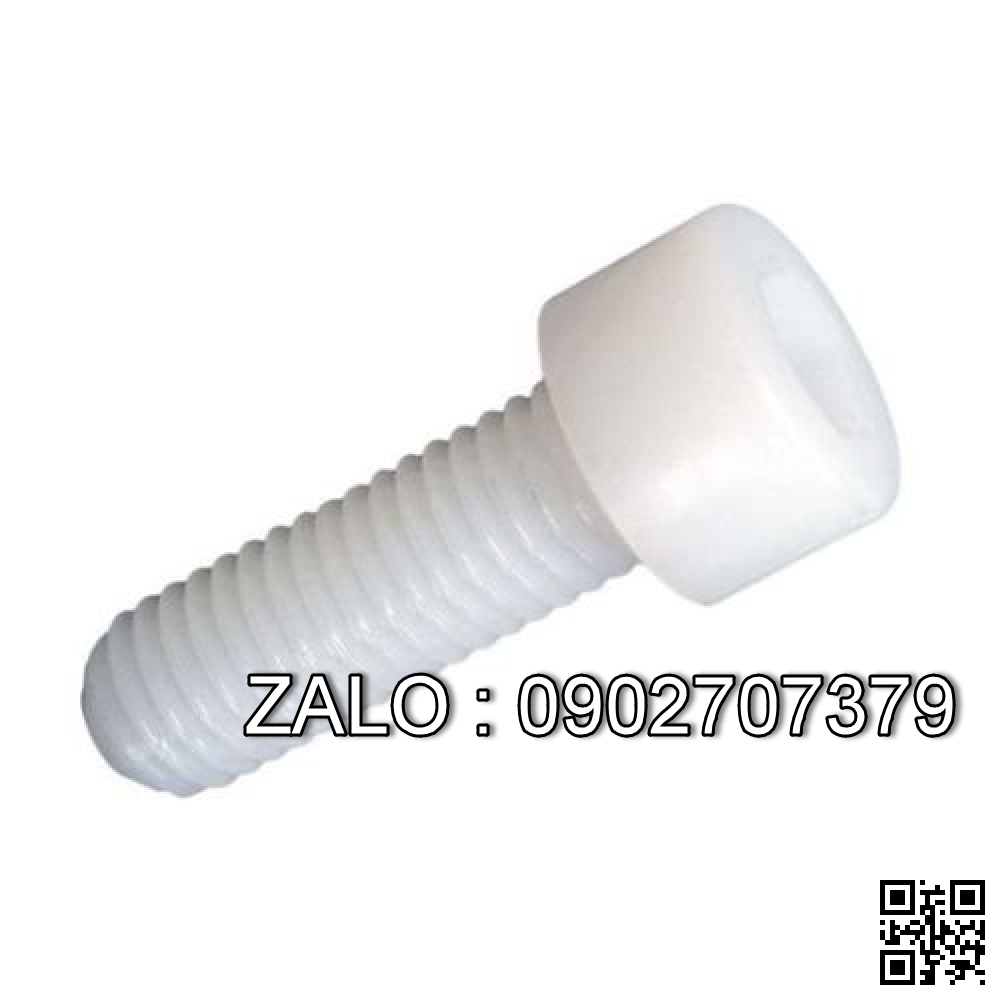Bulong nhựa chìm lục giác đầu bằng