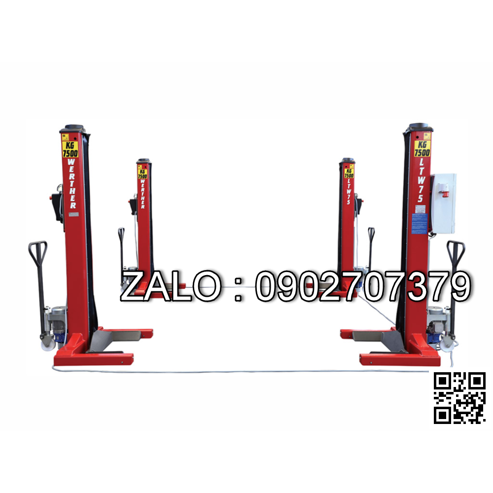 Cầu nâng di động Werther LTW75 4C+4