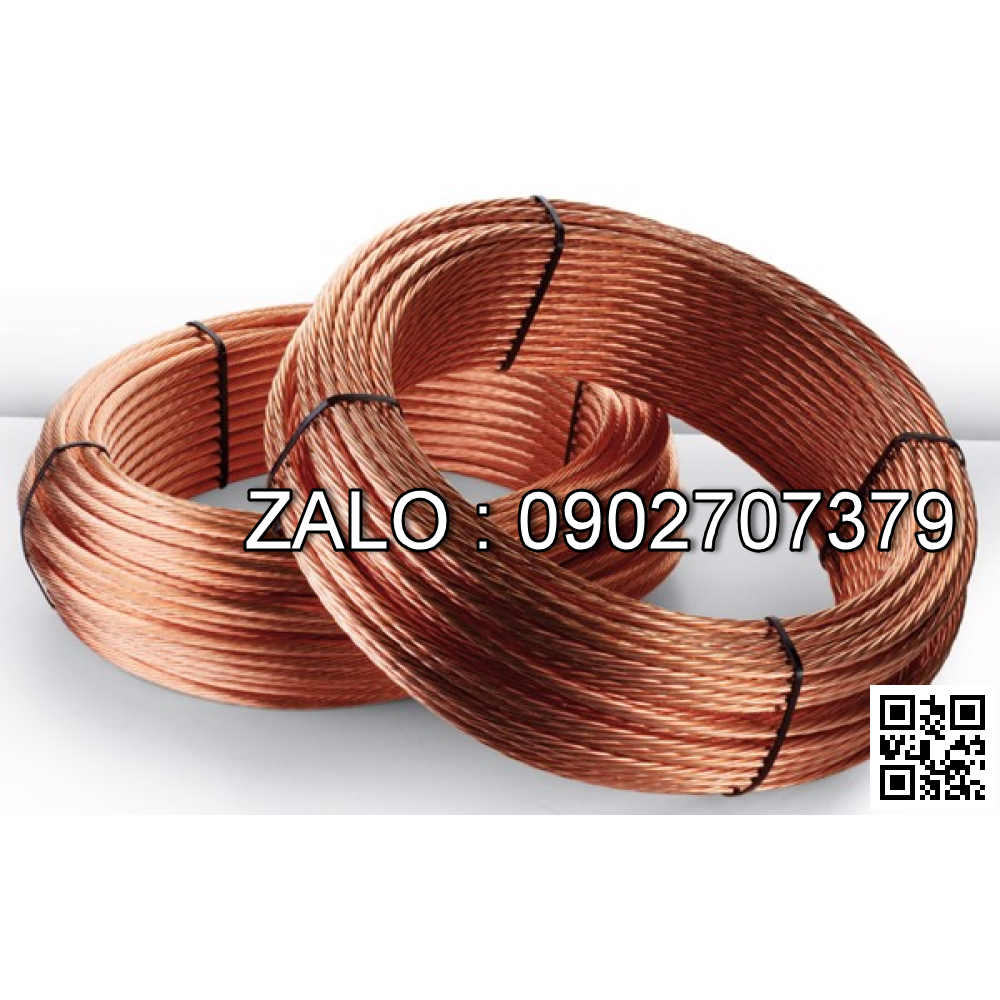 Dây đồng trần xoắn C-0,18-(7/0,18)