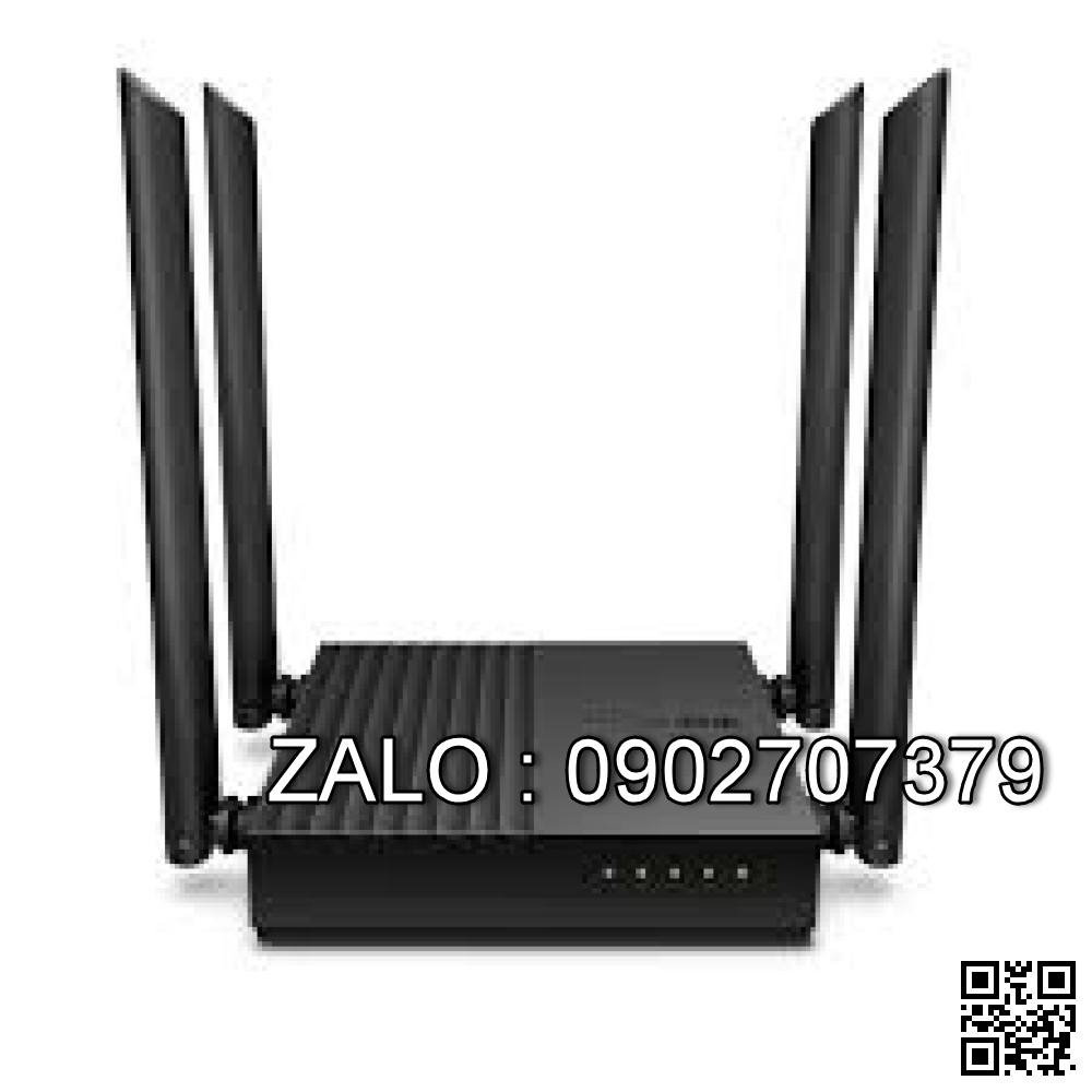 Phát Wifi TPLink Archer C64 Mumimo Gigabit AC1200 Router Wifi B/G/N/Ac 2.4ghz/5ghz Băng Tần Kép Chính Hãng