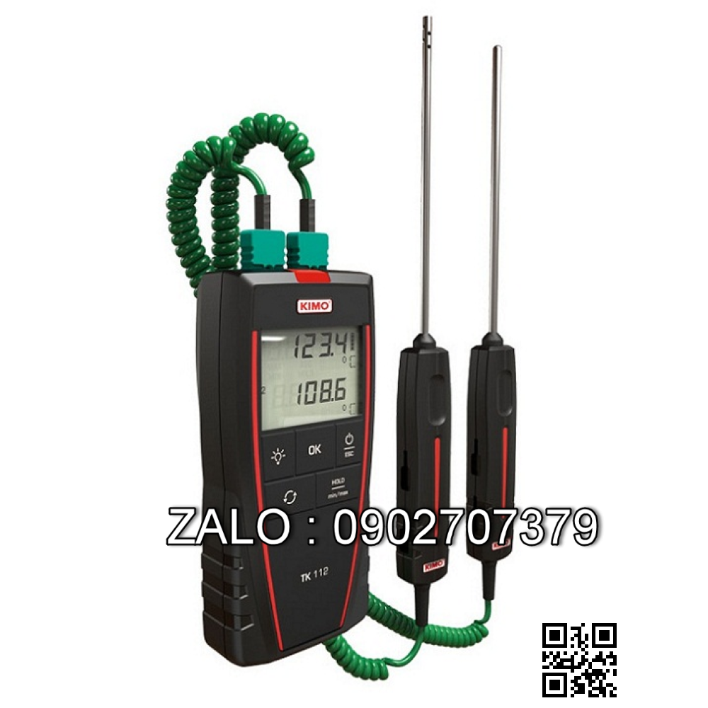 Thân máy đo nhiệt độ Kimo TK112