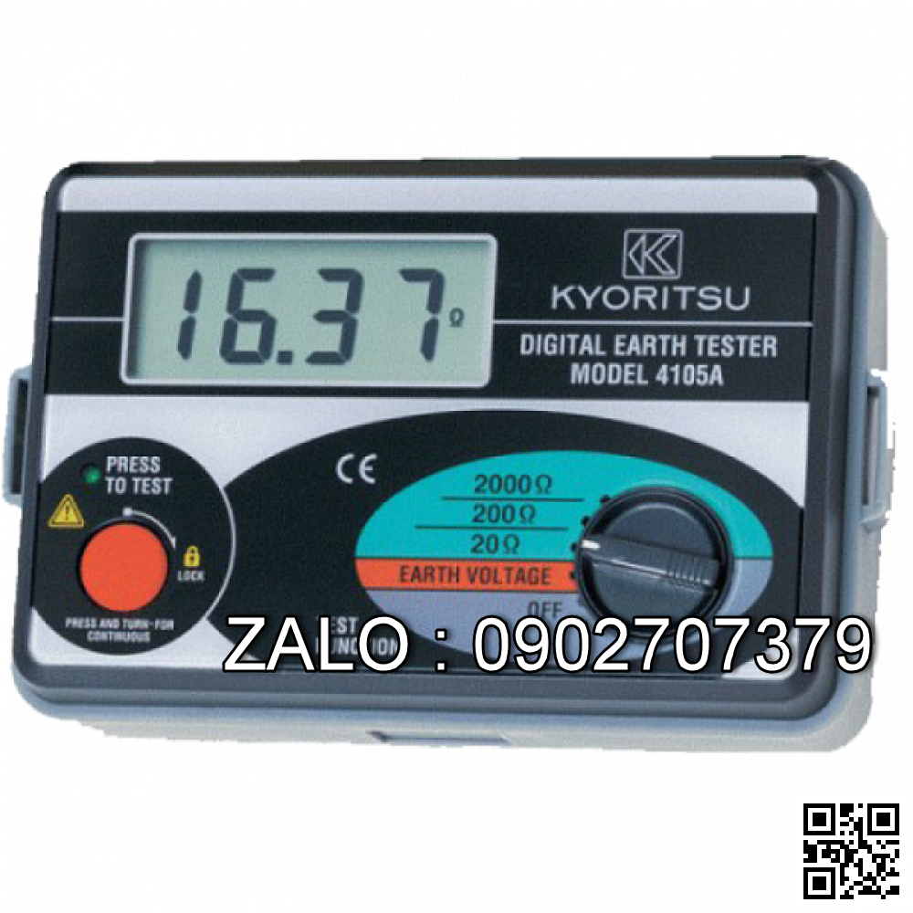 Máy Đo Điện Trở Đất KYORITSU 4105A-H