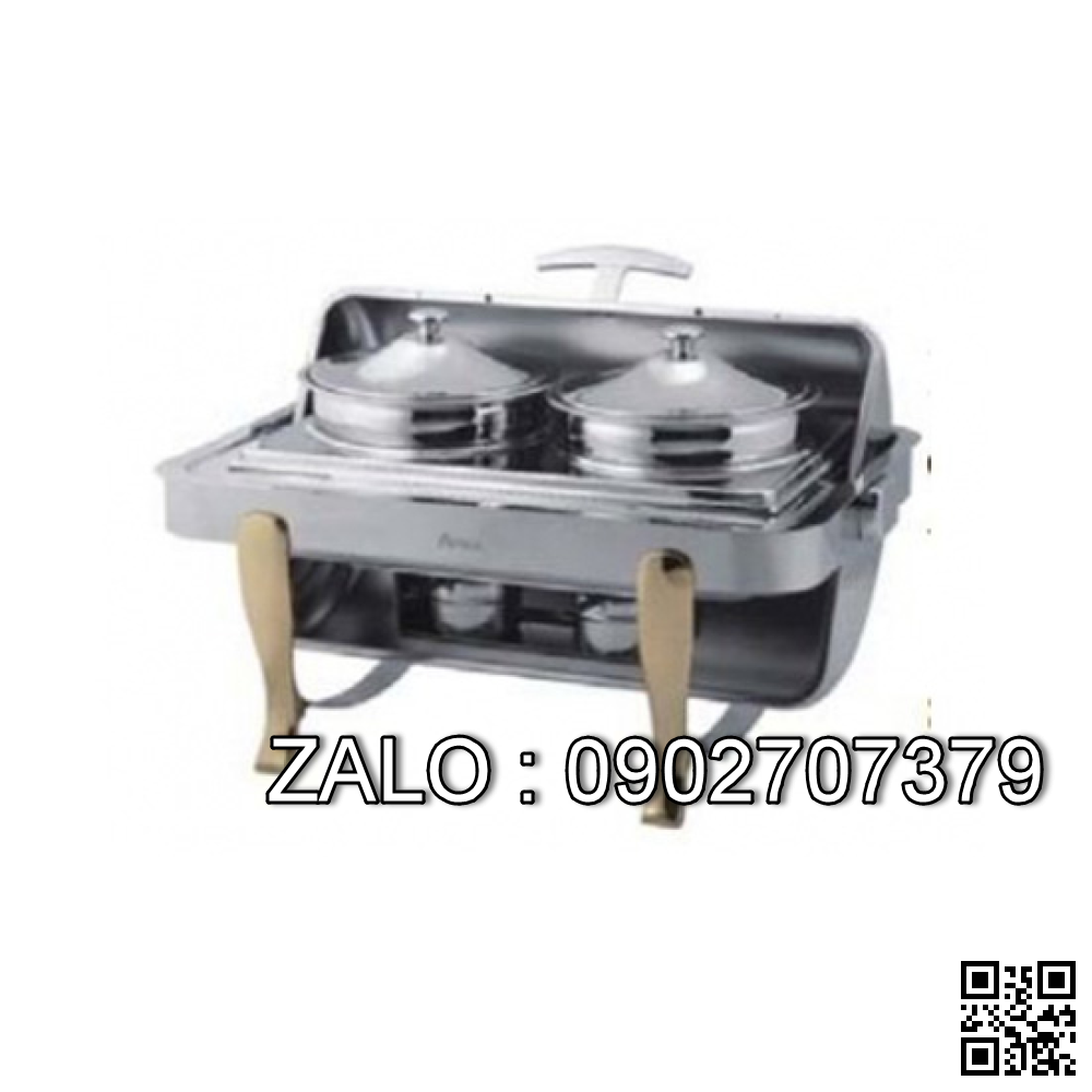 Lò hâm soup chữ nhật chân vàng ATOSA DAT61181