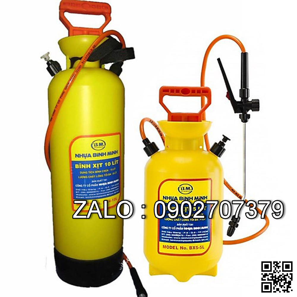Bình phun xịt tưới 10 lít Bình Minh