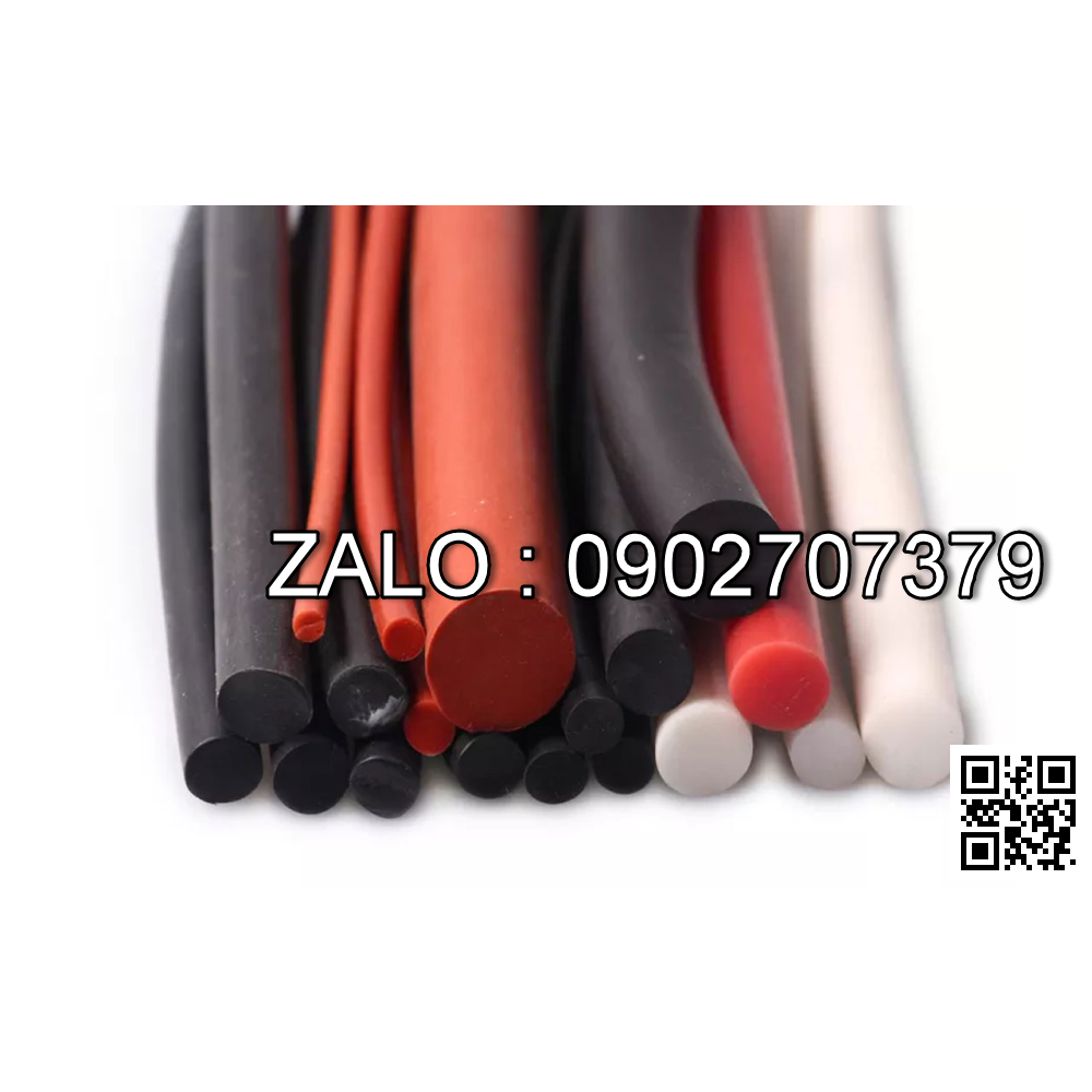 Cây Silicone, Sợi Silicone Chịu Nhiệt Phi 4Mm, 5Mm