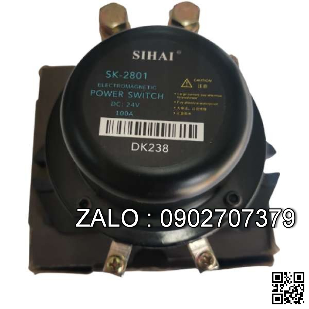 Roley Cắt mát điện 12V 100A Dong Jin