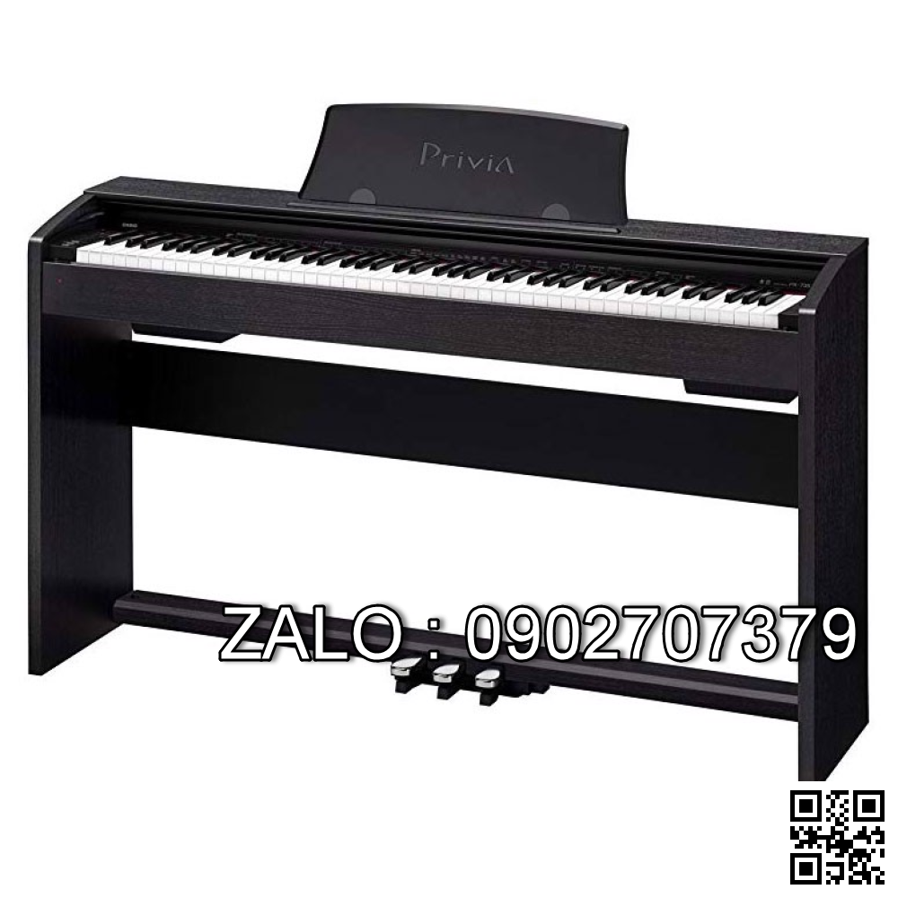 Đàn piano điện Casio Privia PX-735 BK/WE