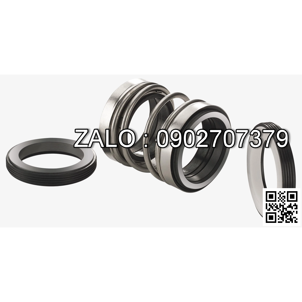 Mechanical seal Đường kính trục 70.5mm Đường kính ngoài vòng tĩnh 106 Loại đơn, làm việc trong môi trường nước biển Model: HJF 125
-100-315 (material: Sic/Sic)