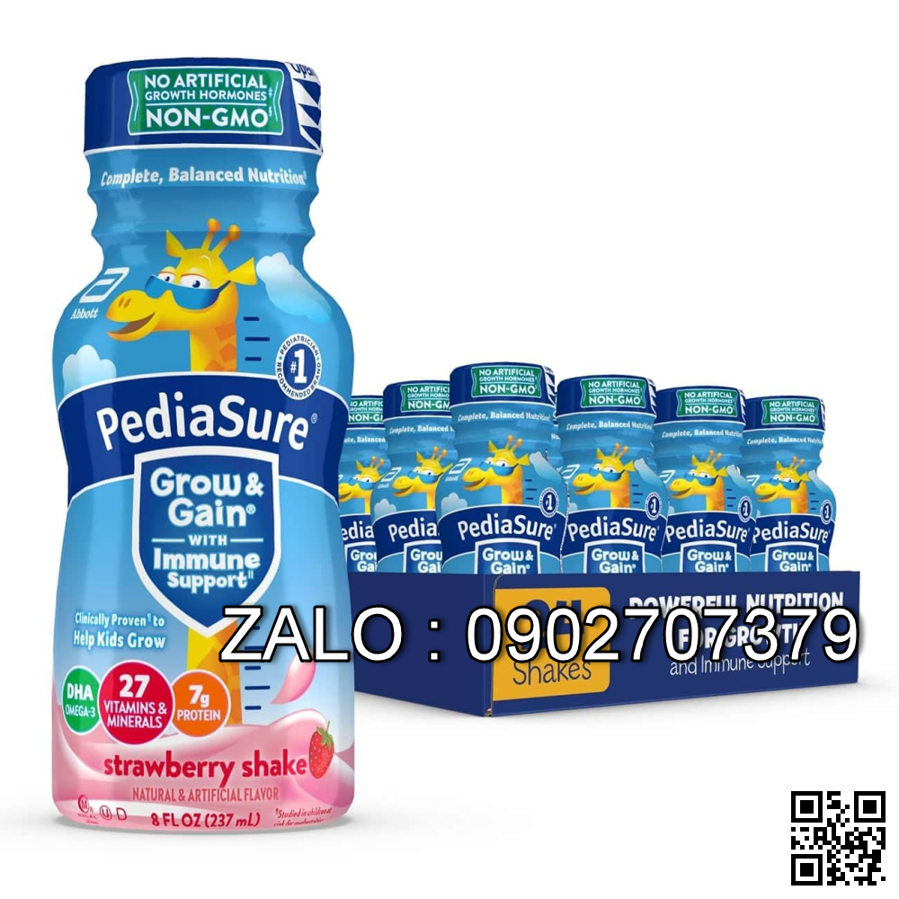 Pediasure Sửa nước Grow & Gain Dâu